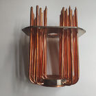 LF Custom Extruded Copper Pipe Heat Sink Welding For LED Lights