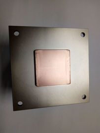 150w Customized Copper Heat Pipe With Aluminum Fin Heat Sink Silver Color