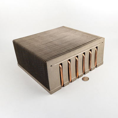 Optimum Copper Water Cooling Plate with CNC Machining