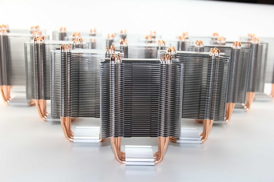 Durable Black Anodize Copper Pipe Heatsink For Effective Heat Transfer